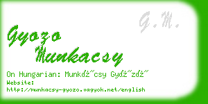 gyozo munkacsy business card